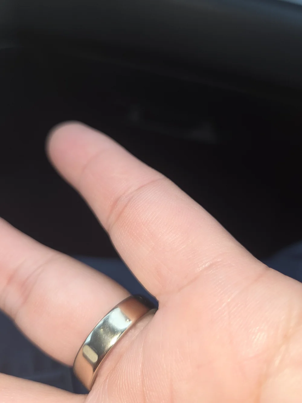 Oura Ring Gold Gen 5 Size 11